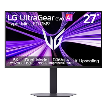 Monitor gaming UltraGear evo GM9 Hyper Mini LED 5K da 27 pollici - 27GM950B-B | LG IT