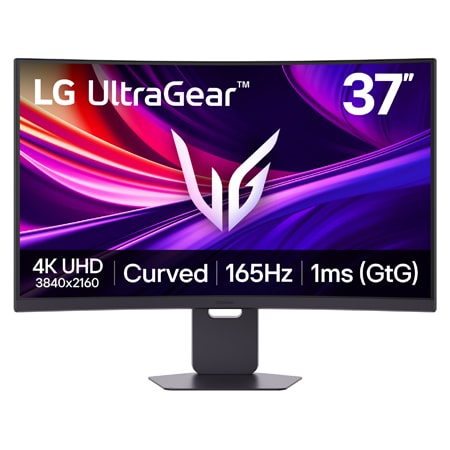 Monitor gaming UltraGear 37" | Serie G800A | 4K, Curvo, 165Hz, 1ms (GtG) - 37G800A-B | LG IT