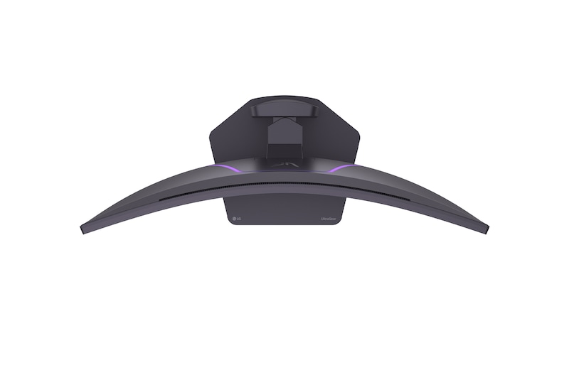 +15 degree side view of a tilted monitor