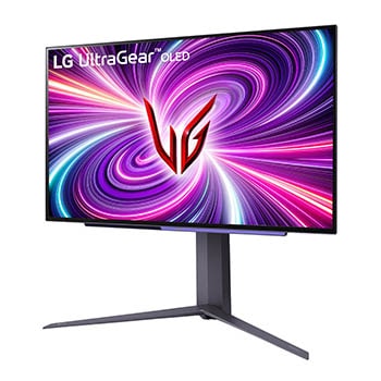 Vista di lato Monitor Gaming 27GS93QE-B
