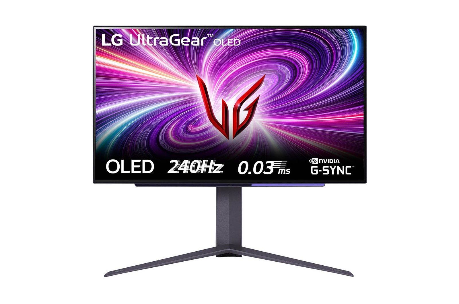 Vista frontale Monitor Gaming 27GS95QE-B