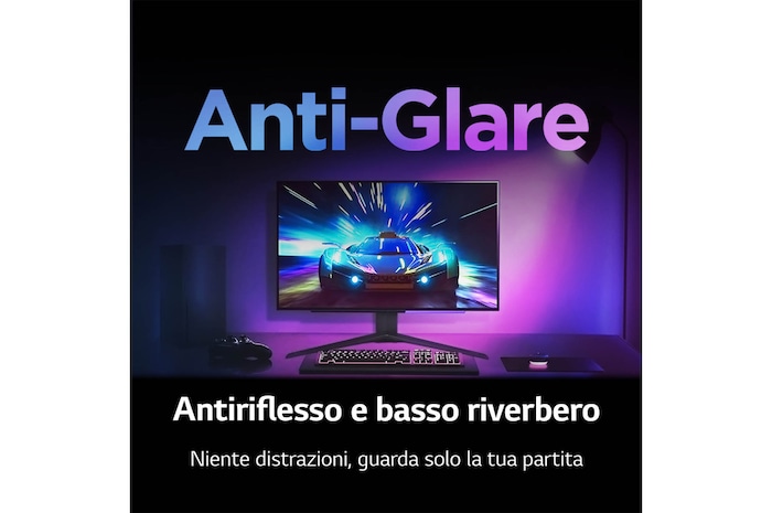 Antiriflesso e basso riverbero Monitor Gaming 27GS95QE-B
