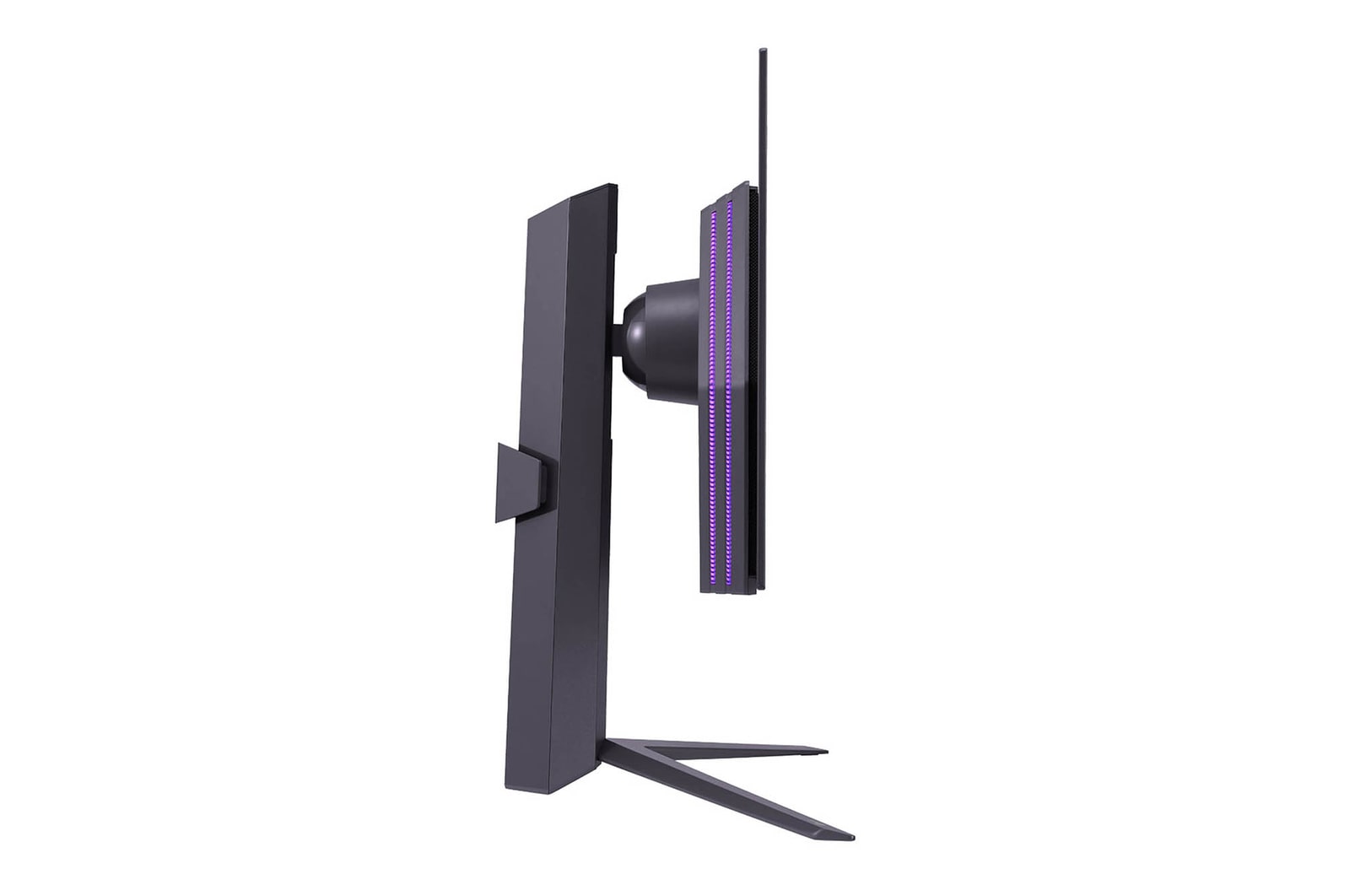 Vista laterale Monitor Gaming 27GS95QE-B