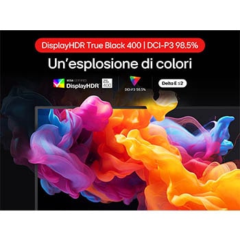 Esplosione di colori Monitor Gaming 27GX790A-B
