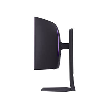 Vista laterale Monitor Gaming 34GS95QE-B