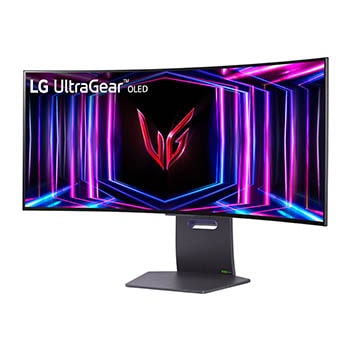 Vista di lato Monitor Gaming 34GS95QE-B