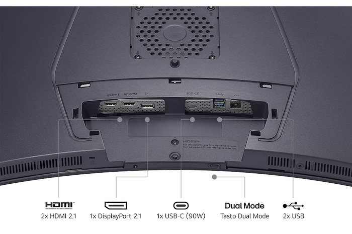 Attacchi USB Monitor Gaming 45GX950A-B