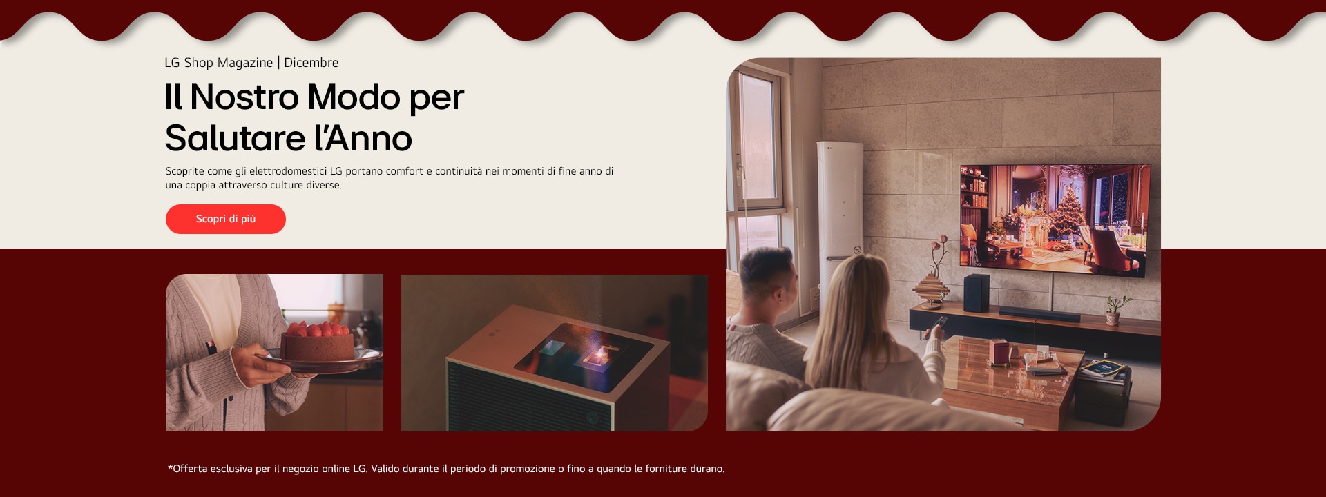 Immagini con elettrodomestici LG	