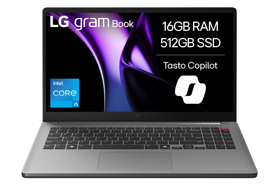 Foto frontale notebook gram book 15.6" 15U50T-G.AA56D