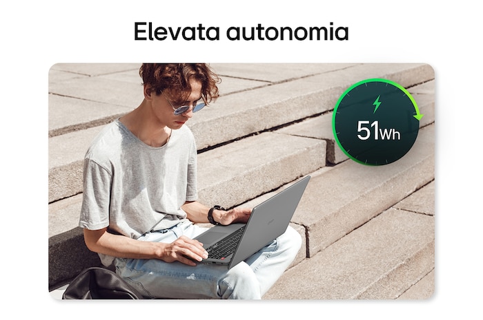 Elevata autonomia notebook gram book 15.6" 15U50T-G.AA56D