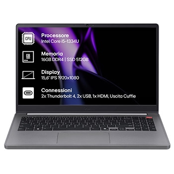 Foto notebook gram book 15.6" 15U50T-G.AA56D