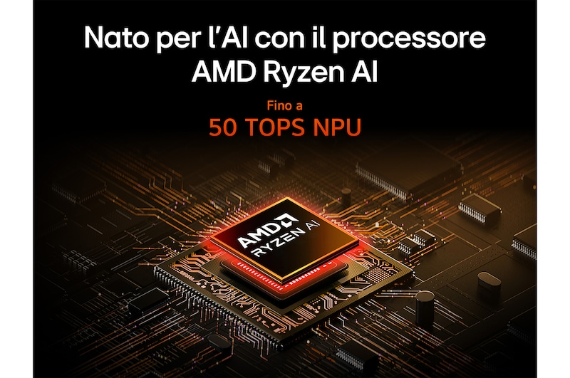 AI con processore AMD Ryzen AI notebook 15Z80T-G.AU75D