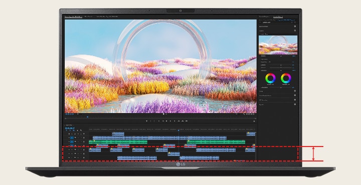 Display premium 16:10 ad alta risoluzione.