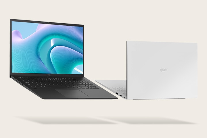 LG gram leggero e sottile, portabilità.