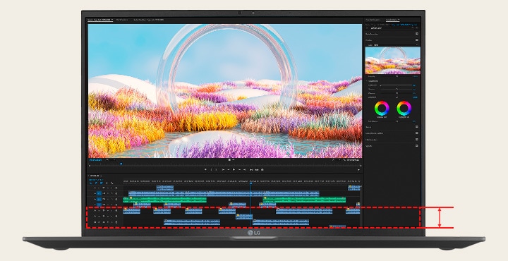 Display premium 16:10 ad alta risoluzione.