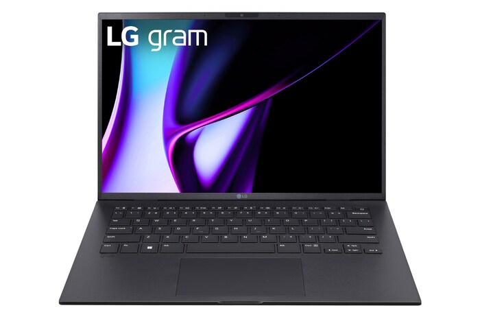 Vista frontale con tastiera