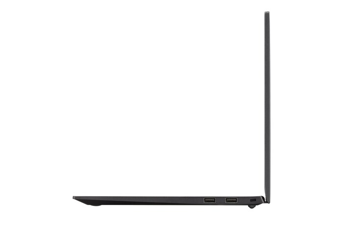 Vista lato sinistro e cover aperta