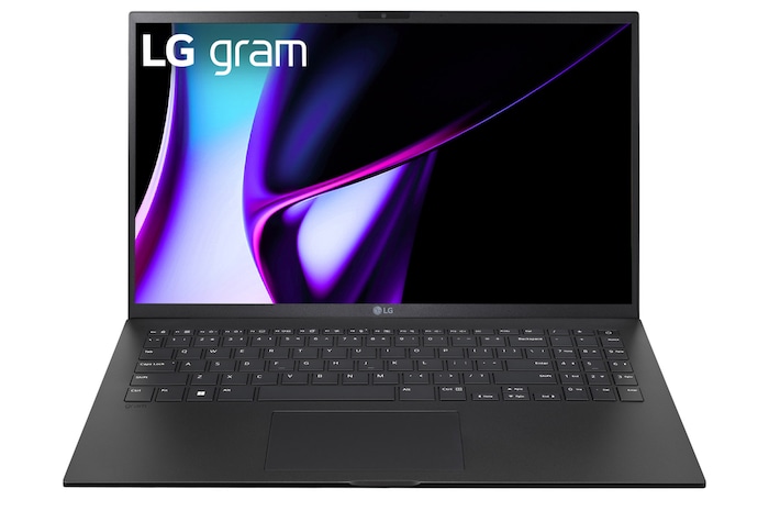 Vista frontale con tastiera