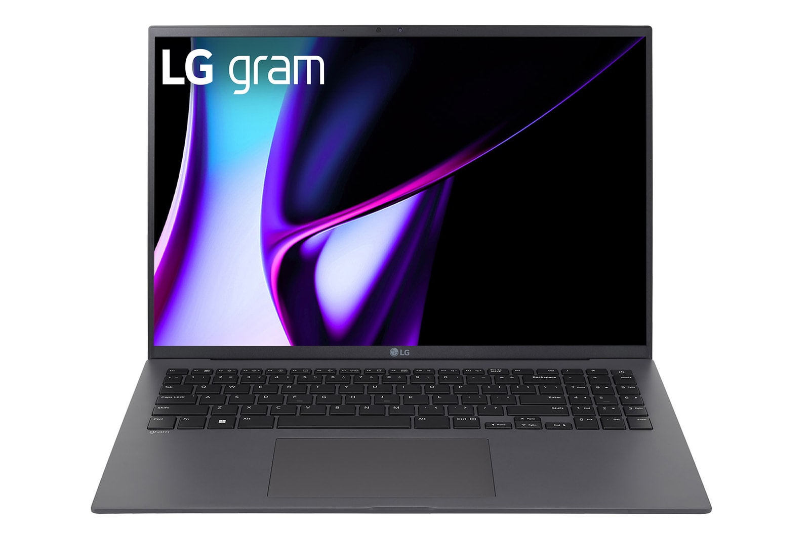 Front view with keyboard