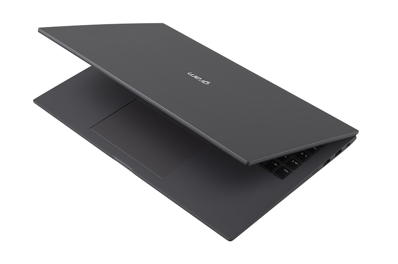 -30 degree side view and cover half open