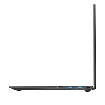 Foto laterale Notebook Gram 14Z90RU-G.AP55D1 aperto
