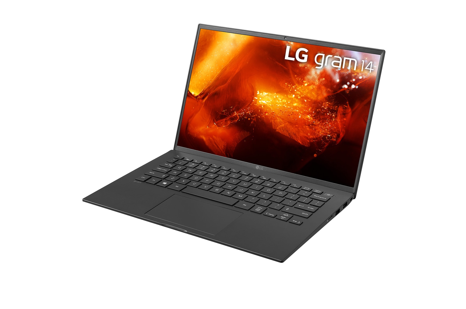Foto di lato Notebook Gram 14Z90RU-G.AP55D1