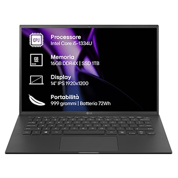 Front view with keyboard