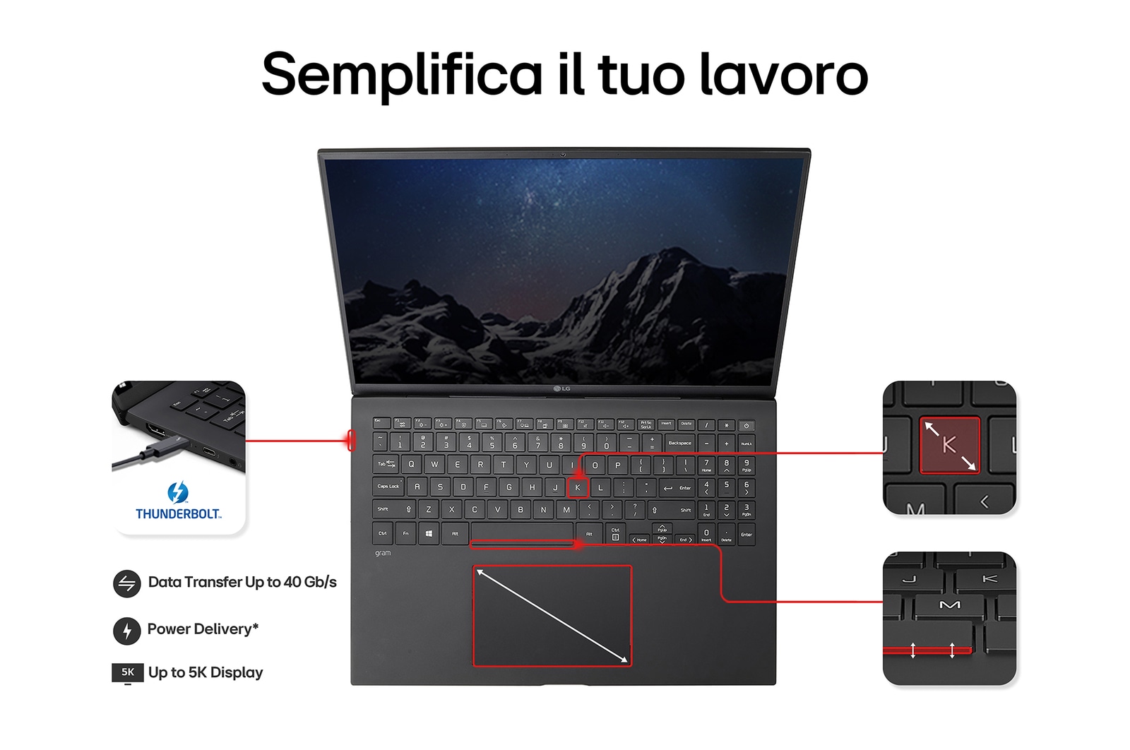 Semplifica il tuo lavoro notebook 16Z90RU