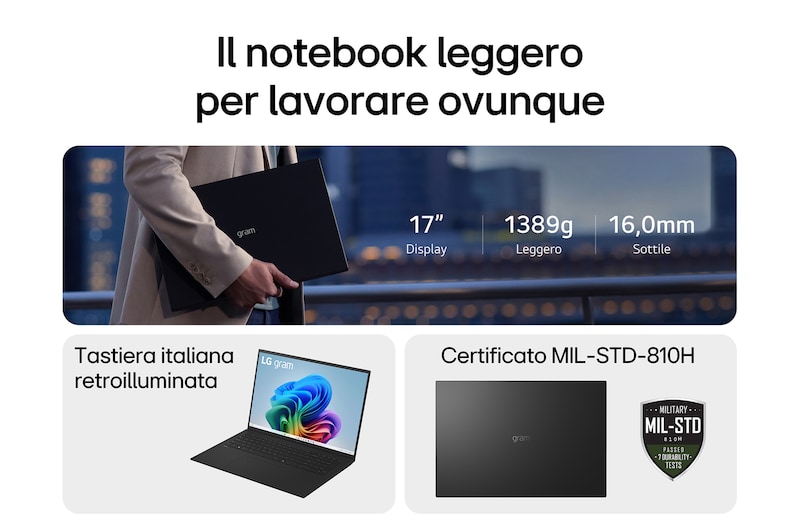 Notebook gram leggero 17Z90TL-G.AU75D