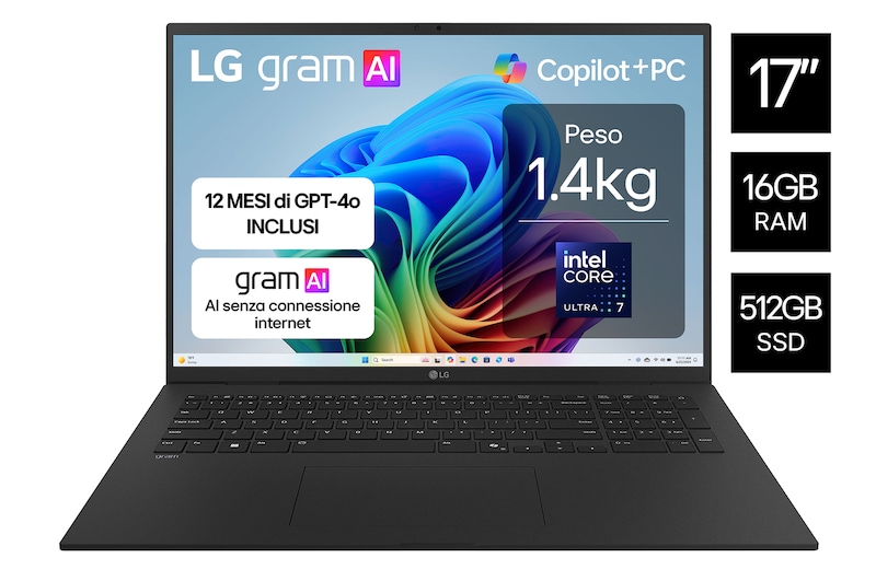 Foto notebook gram 17Z90TL-G.AU75D