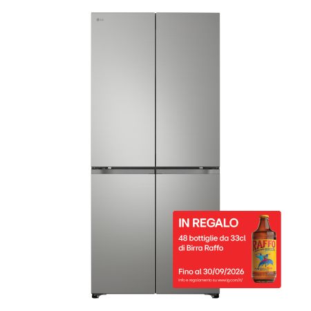 Frigorifero Multidoor Slim | Classe E, 580L | Wi-Fi, Total No frost | Grigio - GMBS30SEPY