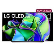 LG TV OLED evo | Serie C3 83'' | 4K, α9 Gen6, Dolby Vision, 40W, 4 HDMI con VRR, G-Sync, Wi-Fi 5, Smart TV WebOS 23, OLED83C34LA