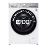 Lavatrice slim 8,5kg AI DD™ | Serie V9 Classe A | 1200 giri, TurboWash 360, Vapore antipiega, Wi-Fi | White
