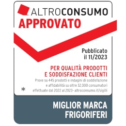 Sigillo Altroconsumo Miglior marca frigoriferi