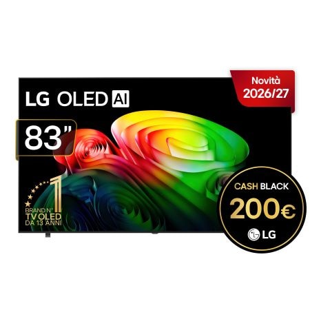 TV 83 pollici LG OLED AI B6 Pro 4K Smart TV 2026 - OLED83B65LA