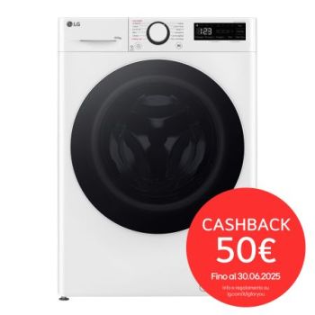 Foto frontale della lavasciuga LG D2R5S09TSWW