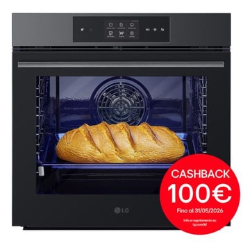 Foto frontale del forno LG WSED7665B