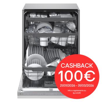 Foto frontale lavastoviglie DB375TXSW con cashback