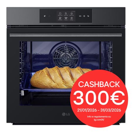 Foto frontale del forno LG WSED7665B