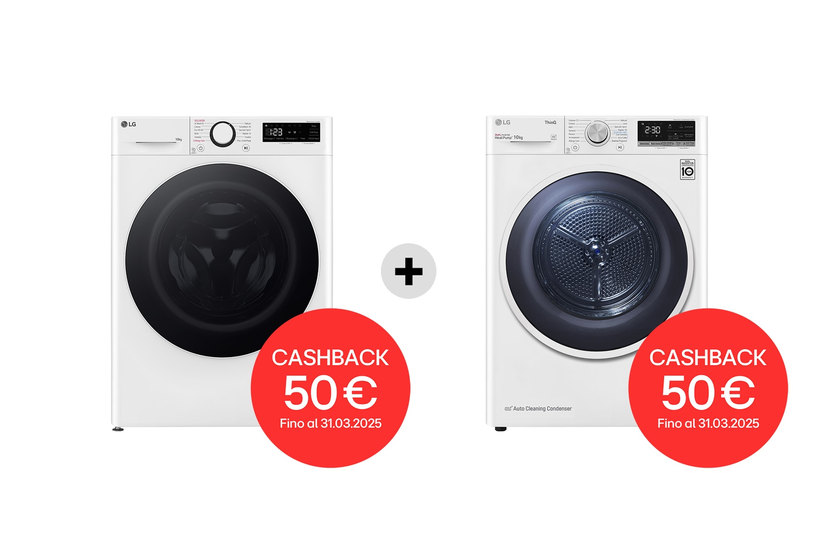 Colonna bucato Cashback