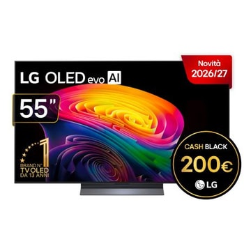 Foto frontale TV OLED55C65LA 2026