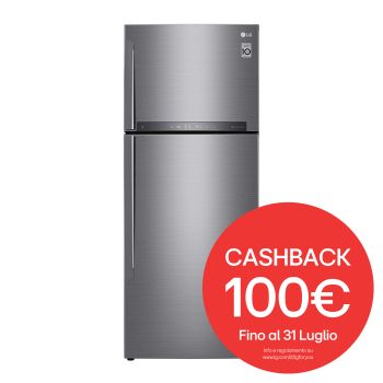 Vista frontale frigorifero doppia porta GTB574PZHZD