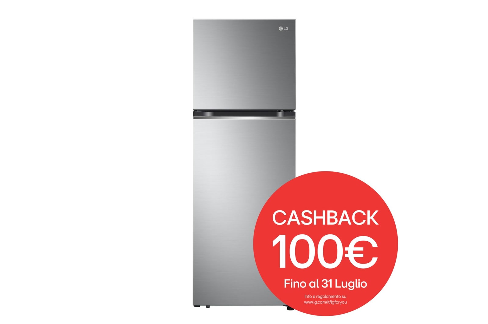 Vista frontale frigorifero doppia porta GTBV38PZGKD