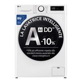 Lavatrice 9kg AI DD™ | Serie R5 Classe A-10% | 1400 giri, TurboWash 360, Lavaggio a vapore, Motore Direct Drive | White