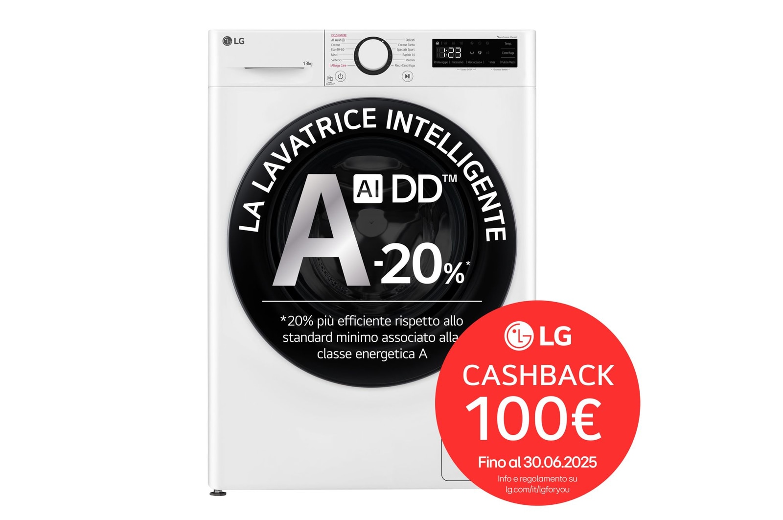 Immagine frontale lavatrice F4R3013NSWB