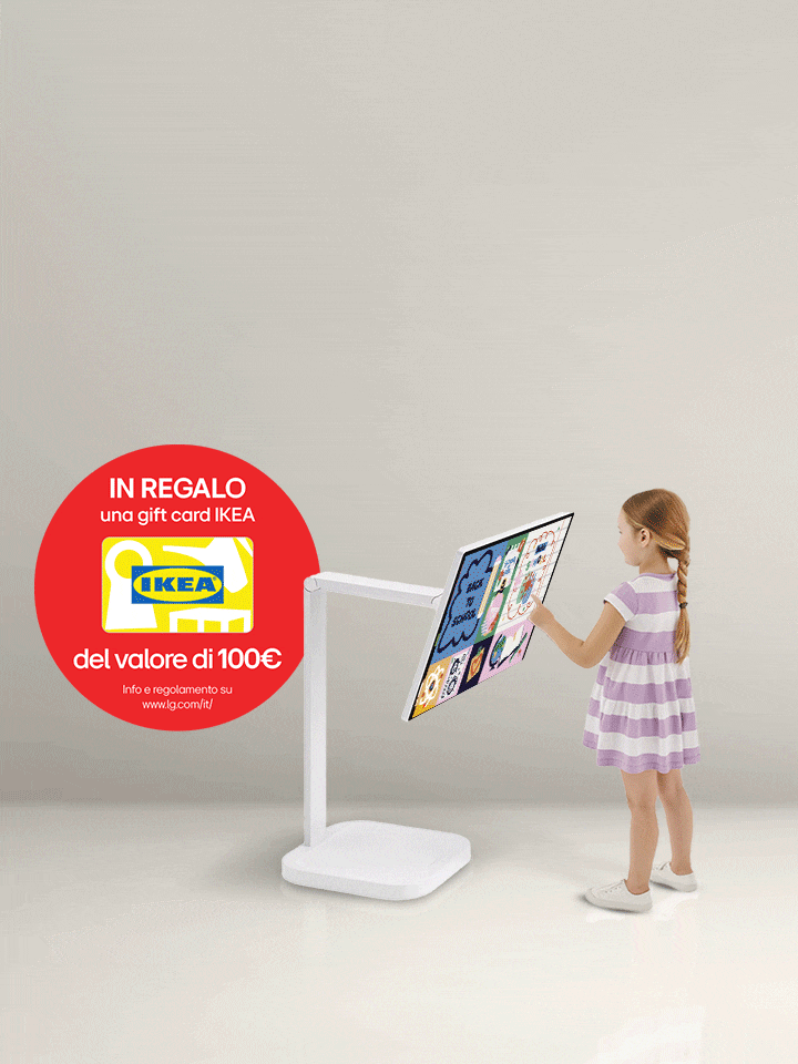 LG Swing in regalo una gift card IKEA