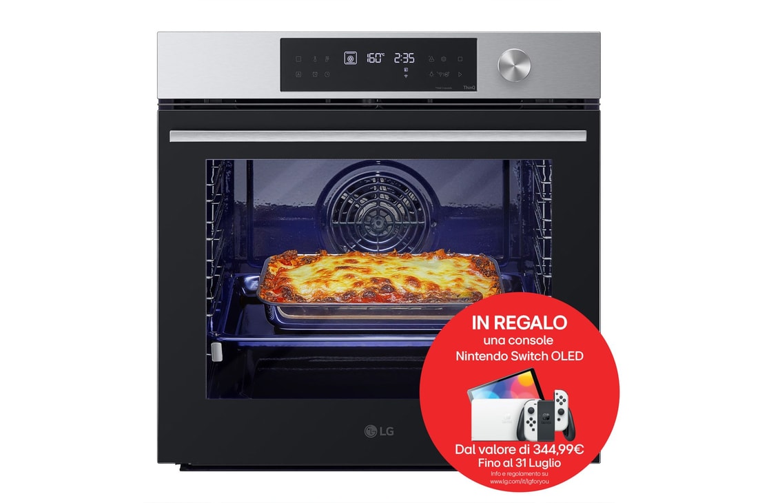 Vista frontale forno WSED7613S 