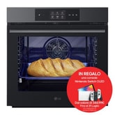Forno a vapore InstaView | 76L Classe A++ | Blue EasyClean, Air Fry, Air Sous Vide, Pizza 300°C, Display 4,3", Wi-Fi | Nero