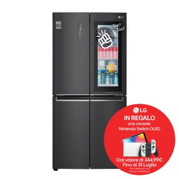 Foto frontale del frigorifero LG GMQ844MC5E