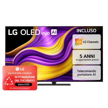 Vista frontale OLED65G56LS